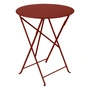 Fermob - Bistro Folding table Ø 60 cm, ochre red