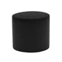 Softline - Drum high stool / side table, Ø 45 x H 40 cm, felt melange anthracite (610)
