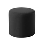 Softline - Drum high stool / side table, Ø 45 x H 40 cm, Vision dark gray (439)