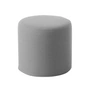 Softline - Drum high stool / side table, Ø 45 x H 40 cm, Vision light gray (445)