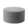 Softline - Drum stool / side table large, ø 60 x h 30 cm, vision light grey (445)