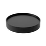 Softline - Tray for drum, ø 47 x h 7,4 cm, black