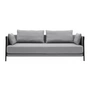Softline - Madison Sofa bed, black / Vision light gray (445)