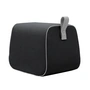 Softline - Nector stool, felt melange anthracite (610) / piping felt melange grey (620)
