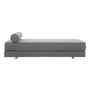 Softline - Lubi Sofa bed with cold foam mattress, Vision light gray (445), incl. bolster