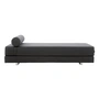 Softline - Lubi Sofa bed with cold foam mattress, Vision dark gray (439), incl. bolster