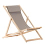 Fiam - Relax recliner, ash / taupe