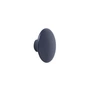 Muuto - Wall hook "The Dots" single X-Small, midnight blue
