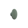 Muuto - Wall hook "The Dots" single X-Small, dusty green