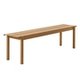 Muuto - Linear Steel Bench 170 cm, burnt orange