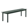 Muuto - Linear Steel Bench 170 cm, dark green