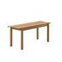 Muuto - Linear Steel Bench 110 cm, burnt orange