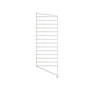 String - Bottom ladder for String shelf 85 x 30 cm, beige
