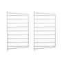 String - Wall ladder for String Shelf 50 x 30 cm (set of 2), beige
