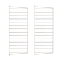 String - Wall ladder for String Shelf 75 x 30 cm (set of 2), beige