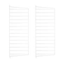 String - Wall ladder for String Shelf 75 x 30 cm (set of 2), white