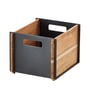 Cane-line - Box Storage box Indoor, Teak / lava grey
