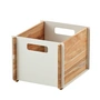Cane-line - Box Storage box Indoor, teak / white