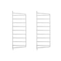 String - Outdoor Wall ladder for String shelf 50 x 20 cm (set of 2), galvanized