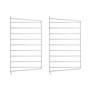 String - Outdoor Wall ladder for String shelf 50 x 30 cm (set of 2), galvanized