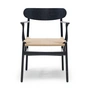 Carl Hansen - CH26 armchair, oak black lacquered / natural