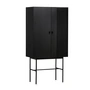 Woud - Array Highboard 80 cm, black