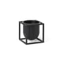 Audo - Cube Flowerpot 10, black