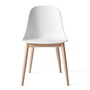 Audo - Harbour Dining Side Chair, natural oak / white