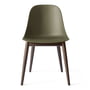 Audo - Harbour Dining Side Chair, dark stained oak / olive