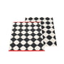 Pappelina - Marre reversible carpet, 70 x 90 cm, black / vanilla