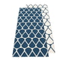 Pappelina - Otis reversible carpet, 70 x 140 cm, ocean blue / vanilla