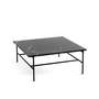 HAY - Rebar Coffee Table, 80 x 84 cm, marble / black