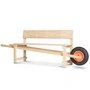 Weltevree - Wheelbench, natural oak