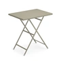 Emu - Arc en Ciel Folding table, 70 x 50 cm, gray-green