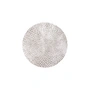 Lind DNA - Glass coaster round Ø 10 cm, Hippo white-grey