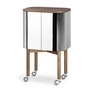 Northern - Loud bar trolley on wheels, mirrored