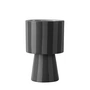 OYOY - Toppu planter, Ø 10 x H 15 cm, black / gray