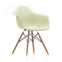 Vitra - Eames fiberglass armchair daw, ash honey / eames parchment (felt gliders white)