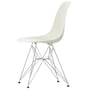 Vitra - Eames Plastic Side Chair DSR, chromed / pebble (felt glider basic dark)