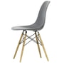 Vitra - Eames Plastic Side Chair DSW, ash honey / granite grey (felt glider white)