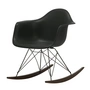 Vitra - Eames Plastic Armchair RAR RE, dark maple / basic dark / deep black