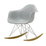 Vitra - Eames Plastic Armchair RAR RE, yellowish maple / chrome / light gray