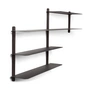 Gejst - Nivo Wall shelf B, black