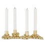Gejst - Molekyl candle holder 4, brass
