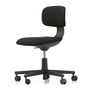 Vitra - Rookie Office chair, deep black / Plano nero (hard floor castors)