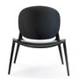 Kartell - Be bop armchair, black matt