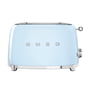 Smeg - 2-slice toaster TSF01, pastel blue