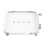 Smeg - 2-slice toaster TSF01, white