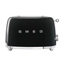 Smeg - 2-slice toaster TSF01, black