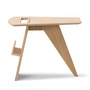 Fredericia - Risom magazine side table, oak clear lacquered